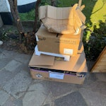 Cardboard boxes SM5 - removed for £100