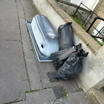 Bath, 3 bags rubbish Bath, 3 bags rubbish CR7 - removed for £63