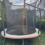 8 foot trampoline 8 foot trampoline - not dismantled. BN3 - removed for £43