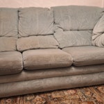 A 3 seater settee and a chair 3 seater settee and one chair. Just needs a quick clean, nothing major ST5 - removed for £120