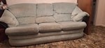 A 3 seater settee and a chair 3 seater settee and one chair. Just needs a quick clean, nothing major ST5 - removed for £120
