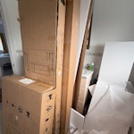 Cardboard packaging Cardboard boxes, tall, as well as some other packages debris. As seen in pics. Need removal today SE26 - removed for £57