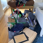 Old clothes, kids pool table SW19 - removed for £95