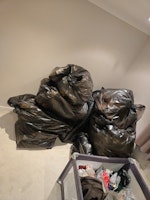 11 loose filled large bags collected by Waste Collective