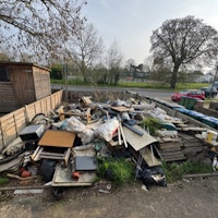 DIY renovation excess material collected by fortknox waste