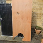 2 wooden doors 2 wooden doors BD6 - removed for £59