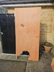 2  wooden doors 2  wooden doors BD6 - removed for £59