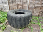 350 Kg tyre Remove and dispose of 350kg tyre from back garden CR0 - removed for £257