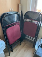 6 broken upholstered chairs collected by Squeaky Clean Removals