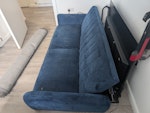 Sofa bed Broken sofa bed (no legs). Approx. 2m wide. Could potentially fit in large car or small van. G5 - removed for £95