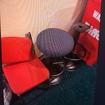 furniture removal furniture from betfred
1x red chair
1x stool
1x broken frame for stool
1x plastic frame cover SW12 - removed for £80