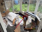 Collect and clear clutter Clutter in my conservatory that needs to be removed as per attached picture. SE10 - removed for £247