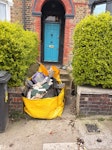 Rubble, tile, garden waste Hippo bag, filled with rubble, and tiles, and a small amount of garden waste SE4 - removed for £71