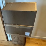 general items Dressing table, broken drawer, electric fan, some ceiling lights probably broken. Gold ceiling light can reuse. Hoover was broken but might be fixable. Child safety gate. Glass side table. Broken water fountain in box. Cat litter tray and a cat litter house never used. still boxed. Saddle seat, 2 loungers, storage unit. items have been outside. TW8 - removed for £130