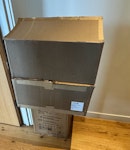 general items Dressing table, broken drawer, electric fan, some ceiling lights probably broken. Gold ceiling light can reuse. Hoover was broken but might be fixable. Child safety gate. Glass side table. Broken water fountain in box. Cat litter tray and a cat litter house never used. still boxed. Saddle seat, 2 loungers, storage unit. items have been outside. TW8 - removed for £130