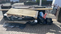 Pallet Offcut Rubble Wood Unit collected by SALVAGE SAVERS