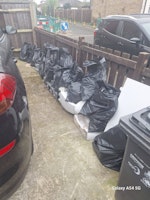Tiles Rubble Sacks Toilet etc collected by Brickfield services