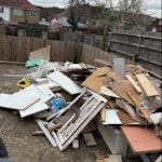 draws and old kitchen old kitchen draws. plaster tile 5 single mattress 3 single base 2 small under counter fridge NW9 - removed for £587