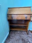 Furniture Tall boy 
Small writing table
Small wooden shelf unit 
2 bedside draws 
Small ground table
Small square table
2 draw small filing cabinate
Old office chair B36 - removed for £130