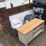 end of tenancy One sofa, one tv stand, few bags of duvets and clothes and a bed side table. it needs to be gone asap if possible SE13 - removed for £104