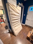 Single old mattress (foam) Old single mattress no springs just foam, need removal from flat from 2nd floor. CR8 - removed for £50