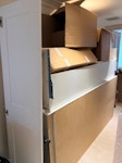 Ikea wardrobe and a few boxes Ikea wardrobe and boxes SW10 - removed for £124