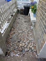 Gravel and stones collected by we recycle waste ltd