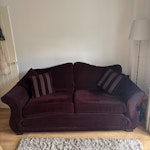 Three seater sofa Three seater sofa as shown in images. ME17 - removed for £71