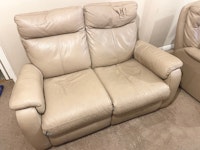 Sofa and chair collected by Kevin Alderton