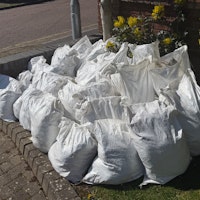 34 bags of earth collected by Universal N&D LTD