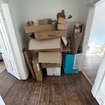 Cardboard boxes, various sizes Lots of cardboard I couldn’t fit in bins, can flatten or cut up some before arrival. Also available Weds or Thurs. G20 - removed for £97