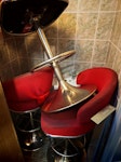 Shop Clearance. 4 FOBT stools
3 stools
2 supporting metal post
2 plastic garden chairs BH24 - removed for £80