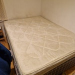 double mattress only double mattress only, can leave outside house if needed W6 - removed for £52