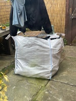 bag of rubbles, maybe 50KG collected by Ican Services