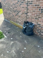 2 bags rubbish collected by Ram it in skip hire
