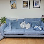 sofa to dispose of sofa to dispose of 2.2 metres by 90cm. easy access straight theougg double doors onto drive CV47 - removed for £104