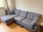 Sofa, very good condition John Lewis sofa, very good condition, water and stain proof material SW6 - removed for £91