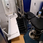 Furniture removal 2x FOBT stools, broken drawers, broken lighting fitting. W6 - removed for £80