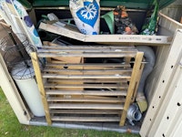 All items showing in deck box. collected by all star waste clearances