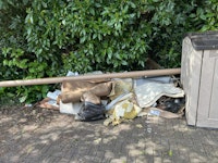 old carpet & underlay collected by Proper Waste LTD