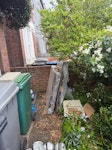 2 wooden pallets and cardbord Two wooden pallets for disposal and all empty cardboard boxes outside as depicted in photo. NW10 - removed for £79