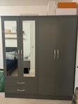 Wardrobe, 2 side table, carpet Wardrobe, 2 side table, carpet HA4 - removed for £110