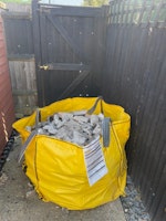 Rubble collected by Brickfield services