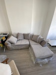Sofa 3 seater L shape sofa N4 - removed for £0