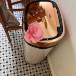 two kitchen bins, tiles +misc Two kitchen bins, a bag with a fan and some misc objects.
Mops. Some brand new tile samples. SE10 - removed for £52