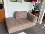 The long half of L-shaped sofa This is the long half of an L-Shaped sofa, its and well used (there are a few marks on it) but could be used again, being replaced as we are getting a new one. BR4 - removed for £65
