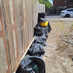 15 bags rubble odd debris 15 bags rubble odd debris plus 2 buckets SE20 - removed for £125