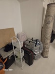tumble dryer, mattress, bags one tumble dryer, one king size mattress, two rugs, one old computer, bag with old laptops and electric cables and appliencies, a few bags with clothes, a few bags with books and small bits and pieces, SE9 - removed for £130