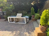large wine fridge collected by all star waste clearances
