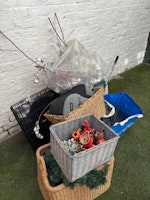 household bits and bobs collected by Waste Relief